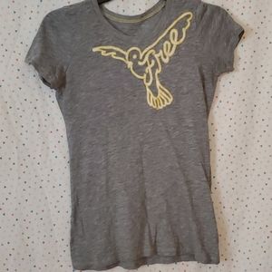 OLD Navy T-shirt with "free" bird detail